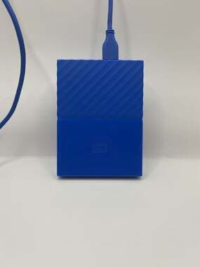 Western Digital WD My Passport 2TB Portable External Hard Drive - Blue